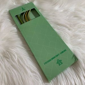 Jeffree Star 4-piece Reusable Drinking Straw Set